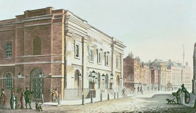 New Drury Lane Theatre, 1812 by Rudolph Ackermann